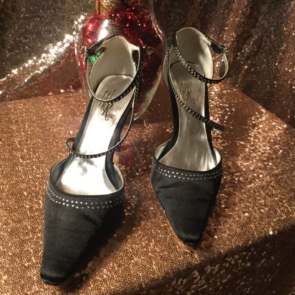 Satin Evening Shoes